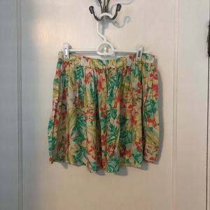 Flowy Floral Skirt